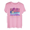 Sapelo Island Retro 80er Jahre Vaporwave Strandurlaub T-Shirt