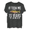 Lustige Halskette zum Forellenangeln, 70. Geburtstag, 70 Jahre zum Angeln T-Shirt