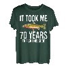 Lustige Halskette zum Forellenangeln, 70. Geburtstag, 70 Jahre zum Angeln T-Shirt