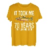Lustige Halskette zum Forellenangeln, 70. Geburtstag, 70 Jahre zum Angeln T-Shirt