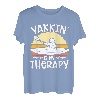 Kajak Yakkin' Is My Therapy Kajak Kajak Kajak T-Shirt