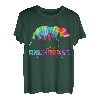Anchorage Alaska Batikmuster Bear Pride für den Außenbereich, Vintage-Stil T-Shirt