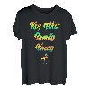 Florida Keys Familienurlaub - Sonnenuntergang Flamingo of Key West T-Shirt