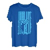 Amerikanische Flagge Angeln Vintage Fisherman T-Shirt