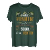 Ich bin angeln gegangen, komme bald zurück, um auf die Jagd zu gehen T-Shirt