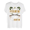 Ich bin angeln gegangen, komme bald zurück, um auf die Jagd zu gehen T-Shirt