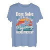 Hunde lösen die meisten meiner Probleme, Kajak löst den Rest T-Shirt