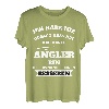 Herren Angler Angelrute Fischen Geschenk Herren T-Shirt