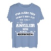 Herren Angler Angelrute Fischen Geschenk Herren T-Shirt