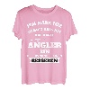 Herren Angler Angelrute Fischen Geschenk Herren T-Shirt
