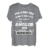 Herren Angler Angelrute Fischen Geschenk Herren T-Shirt