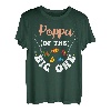 Poppa Of The Big One Angeln, Geburtstagsparty, Geburtstag, Feier T-Shirt