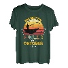 besten Angler Oktober Geburtstag Angeln T-Shirt