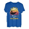 besten Angler Oktober Geburtstag Angeln T-Shirt