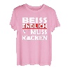 Herren Angler Spruch Fischer angeln muss kacken T-Shirt