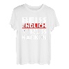 Herren Angler Spruch Fischer angeln muss kacken T-Shirt