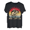 Hapfox Retro-Sonnenuntergang T-Shirt