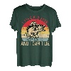 Hapfox Retro-Sonnenuntergang T-Shirt