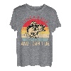 Hapfox Retro-Sonnenuntergang T-Shirt