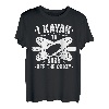 I Kajak To Burn Crazy Funny Outdoor Kanu Paddling Kajak T-Shirt
