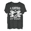 I Kajak To Burn Crazy Funny Outdoor Kanu Paddling Kajak T-Shirt