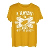 I Kajak To Burn Crazy Funny Outdoor Kanu Paddling Kajak T-Shirt
