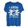 I Kajak To Burn Crazy Funny Outdoor Kanu Paddling Kajak T-Shirt