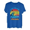 Saint-Tropez Frankreich Retro Throwback Surf & Beach Souvenir T-Shirt