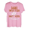 Fishing Fisherman Dad Fish brauchen keine Therapie T-Shirt
