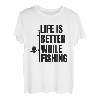 Fischer Motivation Sportangler Sportfischen T-Shirt