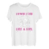 Ich fische wie ein Mädchen, versuche weiter zu fischen, Fischfrauen T-Shirt