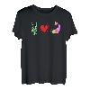 Peace Love Wallerangeln T-Shirt