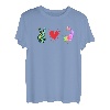 Peace Love Wallerangeln T-Shirt