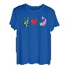 Peace Love Wallerangeln T-Shirt