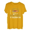 Cool Kokanee Lachsfischer, Great Dad Great Kokanee Fisherman T-Shirt