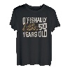 O'Fishally 50 Years Old Design für einen Angler T-Shirt