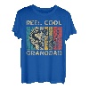 Vatertagsgeschenk, lustige Angelrolle, cooler Großvater T-Shirt