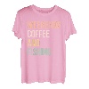Vintage Retro Lake Life Weekends Kaffee und Angeln T-Shirt