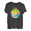 Kuba Retro Sonnenuntergang & Strandurlaub T-Shirt