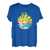 Kuba Retro Sonnenuntergang & Strandurlaub T-Shirt