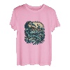 Angeln Delfin Angler Fischerfrau T-Shirt