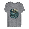 Angeln Delfin Angler Fischerfrau T-Shirt