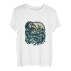 Angeln Delfin Angler Fischerfrau T-Shirt