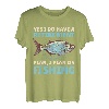 Ich habe einen Altersvorsorgeplan Ich plane, für den Ruhestand zu angeln T-Shirt