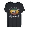 Hapfox Season Geschenke Lustige Hirsch Retro Jäger T-Shirt