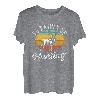 Hapfox Season Geschenke Lustige Hirsch Retro Jäger T-Shirt