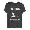 Angeln Is Calling I Must Go Fischen Angelrute Hobby Angeln T-Shirt