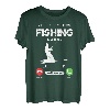 Angeln Is Calling I Must Go Fischen Angelrute Hobby Angeln T-Shirt