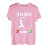 Angeln Is Calling I Must Go Fischen Angelrute Hobby Angeln T-Shirt