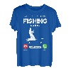 Angeln Is Calling I Must Go Fischen Angelrute Hobby Angeln T-Shirt